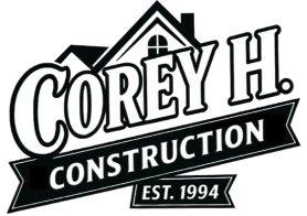 Corey H. Construction logo, established 1994.